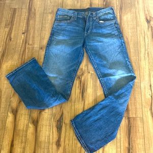 Mens Silver Jeans